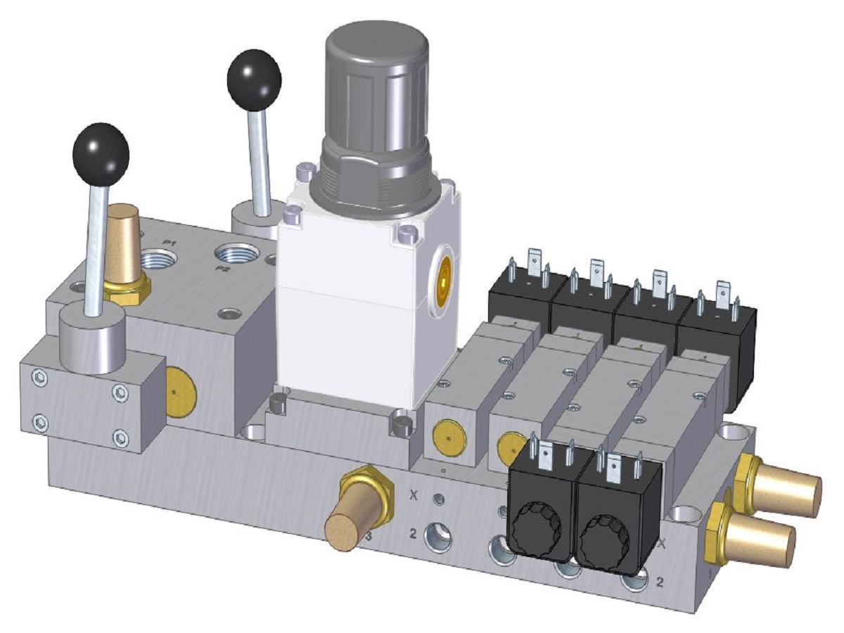 4 polohový kombinovaný systém