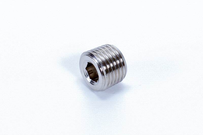 257M | závitová záslepka | kužeľový závit | vnútorný šesťhran