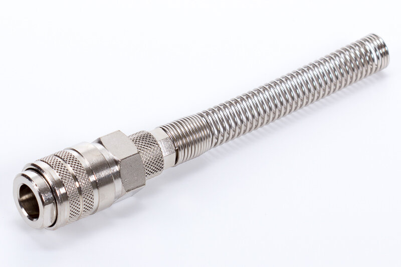 TC-G7SV | rýchlospojka zásuvka | prevlečná matica | špirála na ochranu hadice | Európsky profil