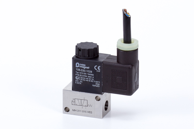 3/2 s priamym ovládaním