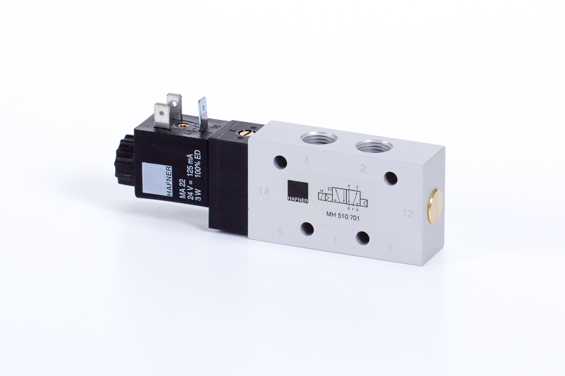 5/2 návrat pružinou