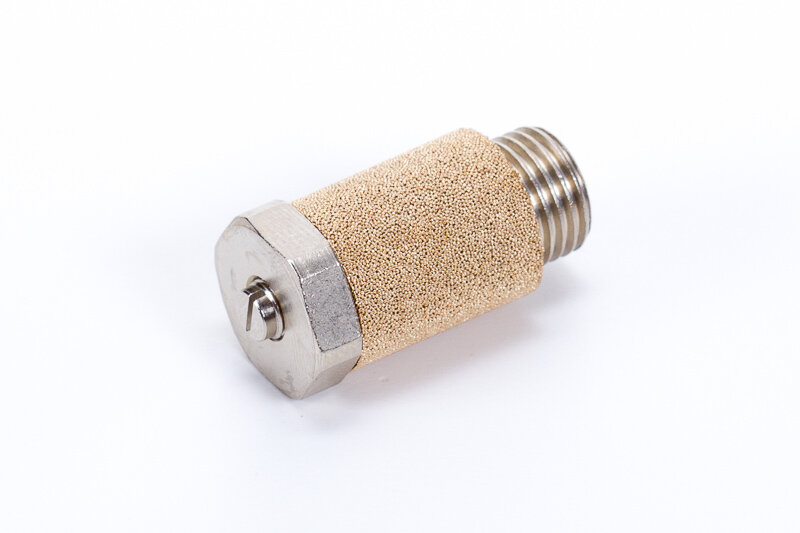 Tlmič hluku so škrtiacim ventilom