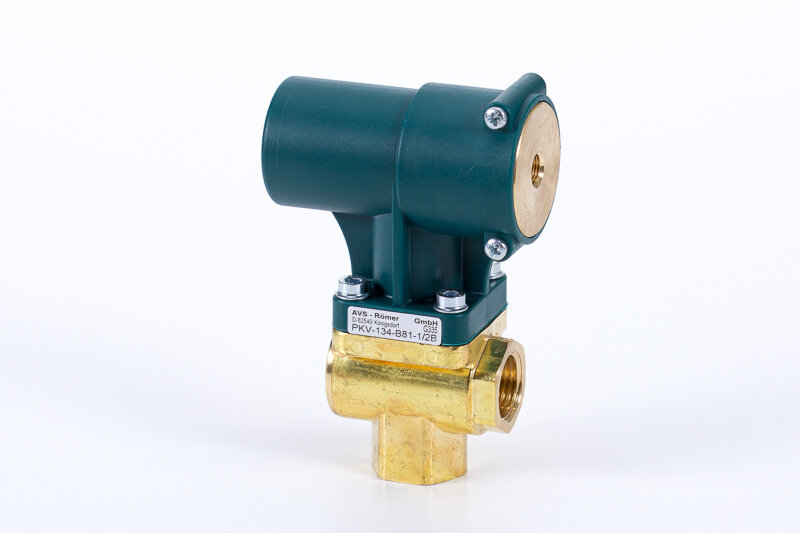 PKV-134-A | NC | zatváranie proti prietoku | L-tvar