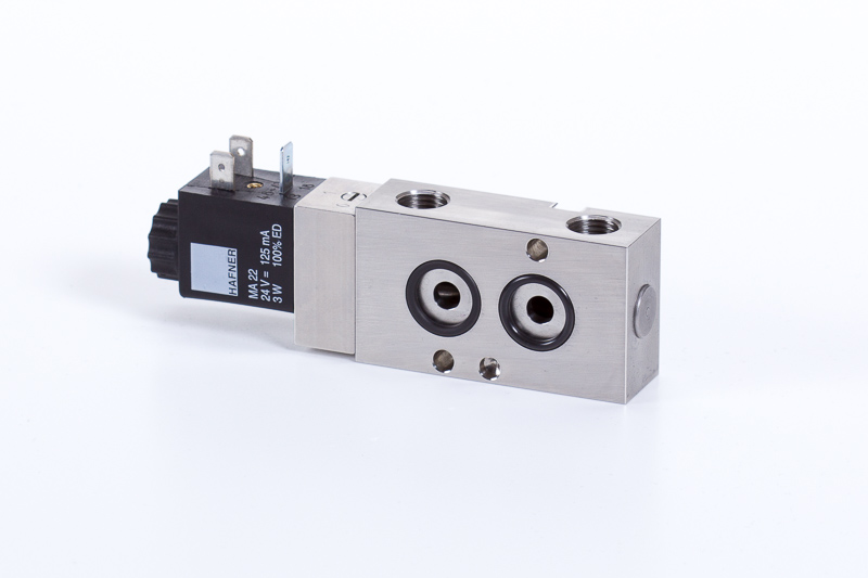 3/2 návrat pružinou