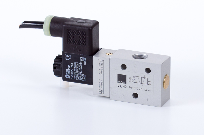 3/2 návrat pružinou