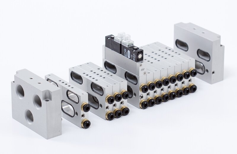 3- a 5-cestná (Séria MMD | pre ventily so šírkou 10 mm)